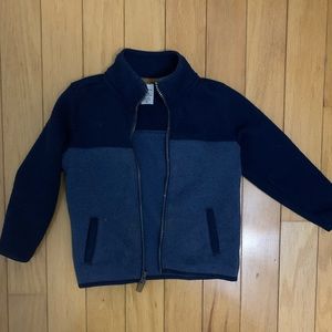Carters fleece jacket, dark blue, size 3T